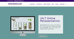 Desktop Screenshot of pensioenen.com